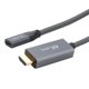 thumbnail image 5 of Cable Adaptador Usb 3.1 Tipo C 4K @ 60Hz Convertidor De Adaptador Compatible Con Usb-C A Hdmi Para Huawei/Apple seitruly EL012525-00, 5 of 6