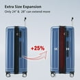 thumbnail image 2 of 3-Pcs Hardside Luggage Sets Expandable Luggages Spinner Suitcase With TSA Lock Lightweight Carry On Luggage 20inch 24inch 28inch For Women Men, 2 of 9