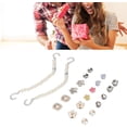 thumbnail image 3 of HUGFEGWE Stylish Shiny Shoe Buckle All Matching Decorative Shoe Clips for Party Holidays CJB91-78617, 3 of 9