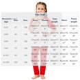 thumbnail image 3 of XUNKUSGA Matching Family Christmas Pajamas Set Classic Print Short Sleeve Top and Long Pants Sleepwear sets Matching Xmas Jammies for Family Photoshoot Home Lounging,Size 9-10 Years, 3 of 7