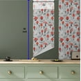 thumbnail image 6 of Ambesonne Mushroom Peel & Stick Wallpaper for Home, Sketch Woodland Design, 13"x36", Vermilion Pale Grey, 6 of 6