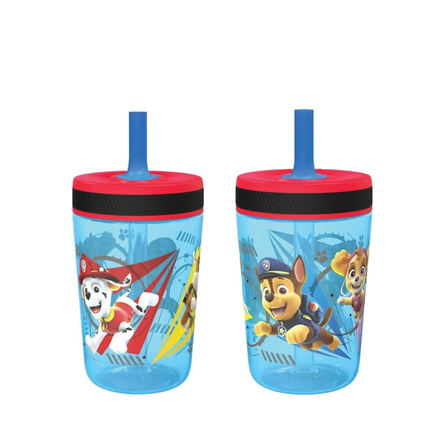 Set de vasos Zak Designs Paw Patrol Chase & Marshall, 450 ml