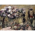 thumbnail image 2 of Lovis Corinth 24x19 Gold Ornate Framed and Double Matted Museum Art Print Titled - Flowers and Daughter Wilhelmine (1920), 2 of 4