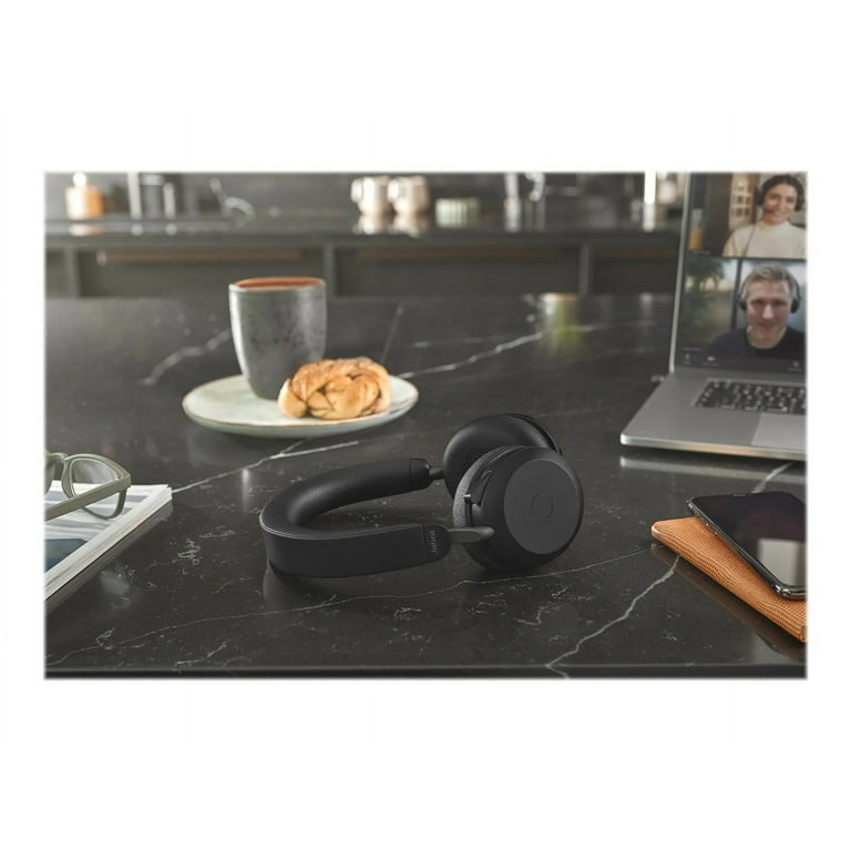 Jabra Evolve2 75 Link 380a MS Stereo Black Wireless Headset at Rs  46710/piece, Jabra Bluetooth Headsets in Noida