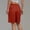 (Fashion 31)Wine, variant on Aimik Women's Solid Straight Leg Casual Plus Size Shorts with Pockets and Drawstring Summer Fashion Loose Five Quarter Pants