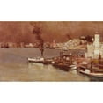 thumbnail image 2 of Tom Roberts 24x16 Black Ornate Framed Double Matted Museum Art Print Titled: An Autumn Morning, Milson's Point, Sydney (1888), 2 of 5
