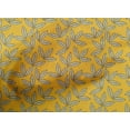 thumbnail image 4 of oneOone Cotton Poplin Fabric Leaves Block Print Sewing Fabric BTY 56 Inch Wide, 4 of 4