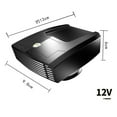 thumbnail image 6 of KERISTE Electric Car Heater Dc 12V Heating Fan Defogger Defroster Demister Portable, 6 of 9