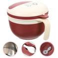 thumbnail image 2 of Miangastore 1 Ensemble de Bol à Ramen Micro-Ondable Rouge pour Usage Quotidien à la Maison, 2 of 9