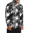 thumbnail image 6 of Stamzod Mens Fishing Shirts Summer Quick-Dry Camouflage Athletic Sun Hoodie Casual Loose Sun Protection Long Sleeve Shirts for Men Dark Gray L, 6 of 8