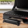 thumbnail image 5 of Small Panini Press Grill Sandwich Maker  Electric 3 In 1 Open 180 Degrees For Indoor Grilling Steaks Burger Non-stick Pan Black, 5 of 9