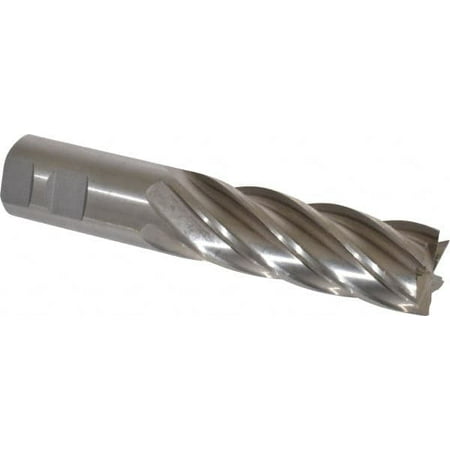 

Value Collection 1-1/4 4 LOC 1-1/4 Shank Diam 6-1/2 OAL 6 Flute High Speed Steel Square End Mill