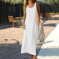 thumbnail image 6 of Women's Full Slip for Under Dresses Cami Slip Mini Dress Adjustable Straps Basic Long Full Slips Nightgown Multicolor M, 6 of 9
