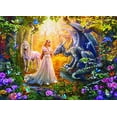 thumbnail image 2 of EUROGRAPHICS Princess Garden 500 Oversized Piece Puzzle, 2 of 3