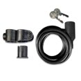 thumbnail image 1 of Safety Bicycle Bike 6' 1.8m Key Lock Cable (Black), 1 of 1