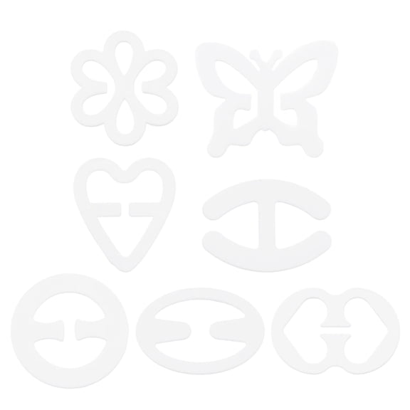 7Pcs Racerback Bra Strap Clip for Womens Anti Slip Conceals Bra Back Straps Clips Bra Strap Holders Bra Converting Clips