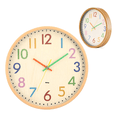 thumbnail image 2 of Reloj De Pared Para Niños, Reloj De Pared Moderno Belug, Multicolor, 2 of 5