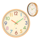 thumbnail image 2 of Reloj De Pared Para Niños, Reloj De Pared Moderno Belug, Multicolor, 2 of 5