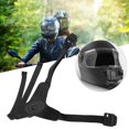 thumbnail image 1 of Ccdes Action Camera Helmet Bracket,Action Camera Helmet Bracket Chin Stand Accessory Riding First Perspective Shooting Motorcycle Integrated Helmet Strap for GOPRO,Action Camera Cycling Bracket, 1 of 7
