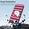 thumbnail image 4 of Melody Hello Kitty Compatible with iPhone 16 E Case Full Covered Soft Slim Rugged TPU Phone Case Shockproof Non-Slip Anti-Fingerprint Basic Cases Protection, 4 of 5