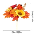 thumbnail image 3 of Dmlowu Fall Fake Flowers, Artificial Flowers with Simulation Red Maple Leaf, Table Decor for Thanksgiving Halloween Farmhouse Table Centerpiece, 3 of 6