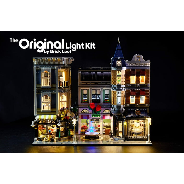 Brick Loot Lighting Kit for Assembly Square Set 10255 LEGO set not included Walmart