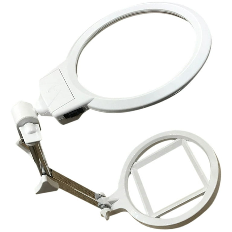 Magnifying Glass with Light and Stand Desktop Magnifier Foldable