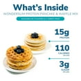 thumbnail image 4 of Wonderslim Protein Pancake & GGA1 Waffle Mix, Original, Low Sugar & Low Calorie (7ct), 4 of 9