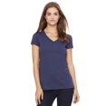 thumbnail image 1 of BELLA + CANVAS T-Shirt à Manches Courtes Col en V pour Femmes, 1 of 2
