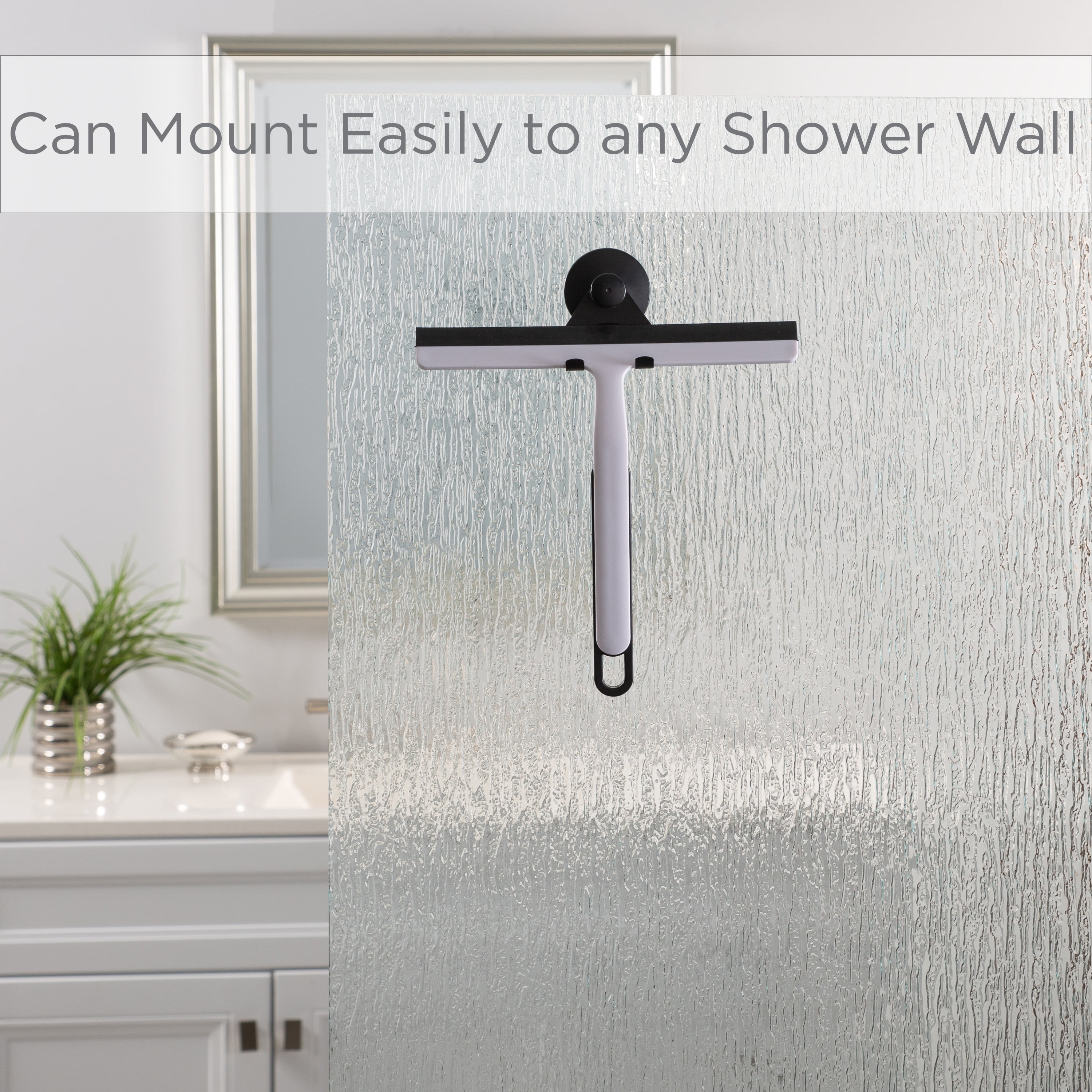 Bath Bliss Extendable Squeegee with Suction Hook