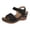 Black, variant on White Wedges Sandals Women Lightweight Casual Hard Sole High Heel Womens House Slippers Size 8 Dressy Summer Wedges for Women, Inspired By Espadrilles