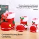 thumbnail image 5 of Matsuzay Decoración de Navidad postre galleta colgante caramelo flocado botas forma Festival ornamento decorativo para interior exterior Kits de decoración para fiestas Medio, 5 of 6