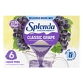 thumbnail image 5 of (3 pack) Splenda Pitcher Perfect Zero Sugar Drink Mix, Classic Grape, 6 Liquid Pods, Makes 12 Quarts, 5 of 7