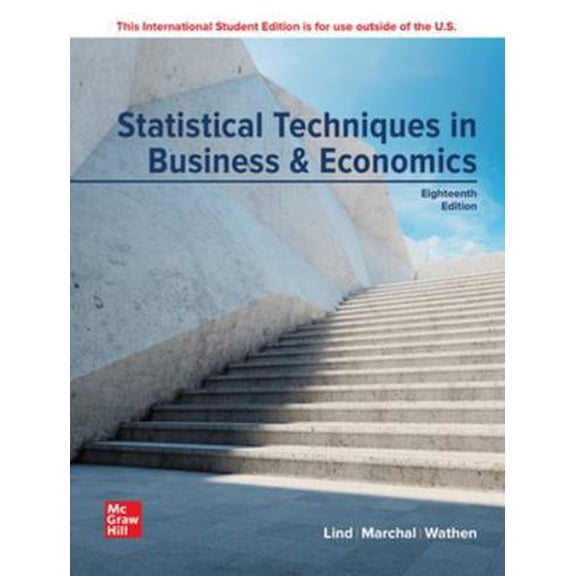 Pre-Owned Statistical Techniques in Business and Economics (Paperback) 1260570487 9781260570489