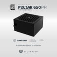 thumbnail image 3 of Fuente de Poder PC Balam Rush 650W Gamer BR-937719 80 Plus White No Modular Negro, 3 of 5