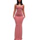 thumbnail image 1 of Txlixc Vestido de cola de pez sin mangas para mujeres Txlixc moda, 1 of 7