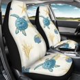 thumbnail image 4 of POLERO Vehicle Seat Covers Automotive, Interior Decor Accessory Front Seat Cover Most Cars Breathable, Turtle, 4 of 13