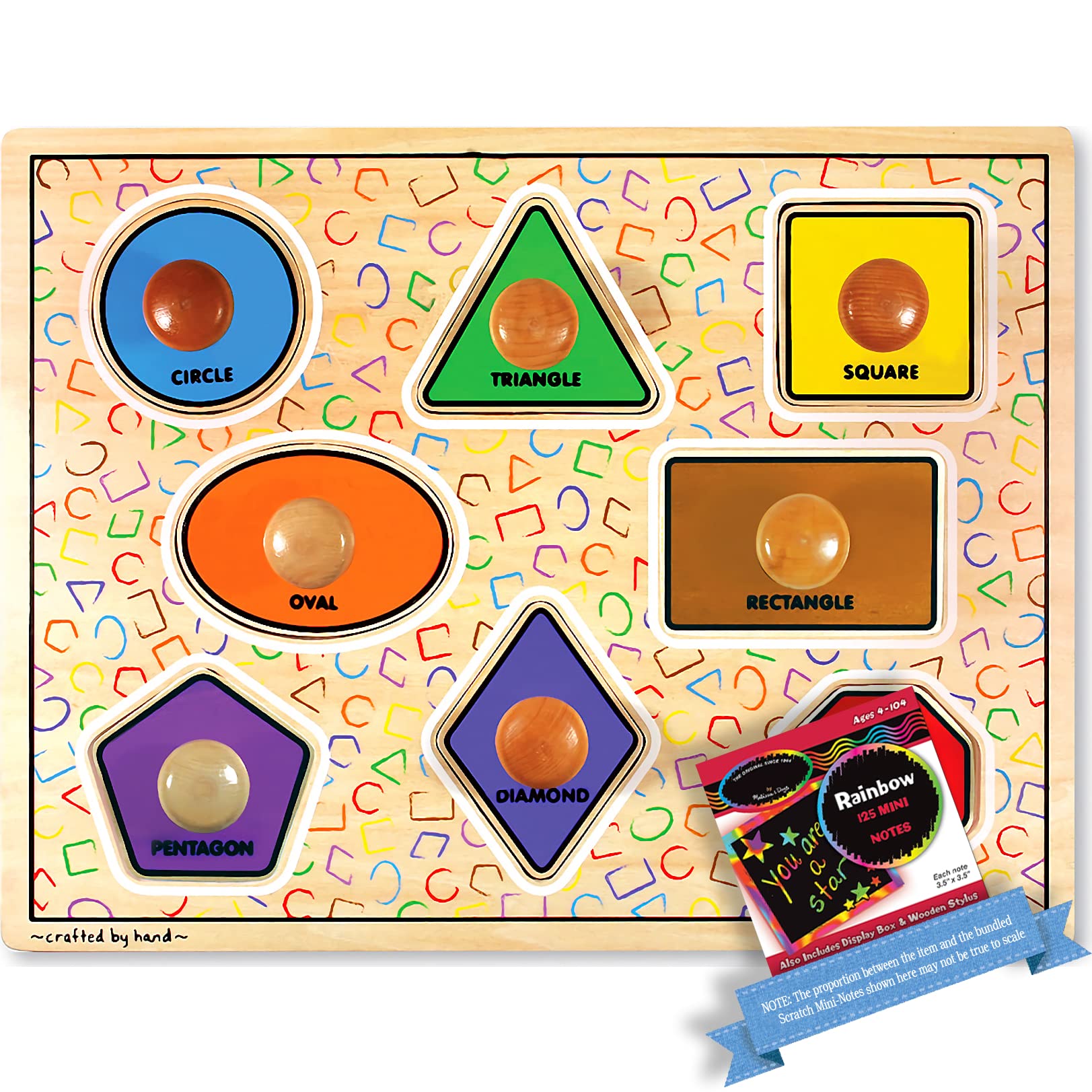 Melissa & Doug Magnetic Number Maze – Wooden Counting Activity Board With Apple Themed Math Game - View #6