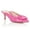 Rossy, variant on Women Ornamental Buckle Pointed Toe Mules Slip on Kitten Low Heels Elegant Work Party Backless Pumps Size 16 White