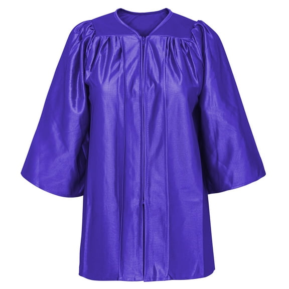 Toptie Unisex Kindergarten Kids Graduation Gown Choir Robe, Purple