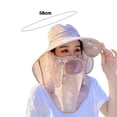 thumbnail image 6 of Women's Large Brim Sun Hat All-Weather Protection Breathable with Face Shade Versatile Sun Protection Hat, 6 of 8