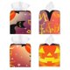 thumbnail image 2 of Balery Halloween Porta Pañuelos de Cuero con Estampado – Funda Moderna Cuadrada para Caja de Pañuelos, Dispensador 5x5x5'', 2 of 7