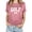 Mauve Shirt, variant on Distressed Golf Coquette Bow Shirt for Women and Teens Girly Graphic Tee for Golfer Vintage Green shirt Adult Small