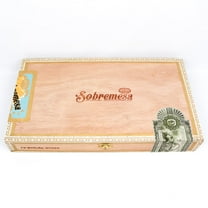 Sobremesa Gordo Brulee Empty Wood Cigar Box 13.25" x 7.5" x 1.75"