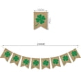 thumbnail image 3 of St.Patrick's Day Party Banner Garland Lucky Irish Banners for Mantel Fireplace Spring Holiday Accessory Wall Decorations Home Indoor Outdoor Party Green Decor, 3 of 8