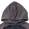 thumbnail image 3 of Sudadera con capucha Minecraft Creeper Mob para niños negro/gris oscuro 14-16, 3 of 6