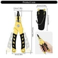 thumbnail image 5 of MOMOJIA Aluminum Fishing Pliers Braided Fishing Line Cutter Hook Remover Rings Opener Fishing Multitool with Sheath and Lanyard, 5 of 9