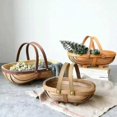 thumbnail image 2 of Wooden Garden Fruit Vegetable Basket: Sussex Trug Home Garden Decor-m_gift Of G, 2 of 4
