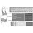 thumbnail image 5 of Coquette Wet Look Tank Top 989 Black, 5 of 5