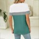 thumbnail image 4 of Camisetas con Cuello en V Mujeres Galaxy Print astral Manga Corta Top, Ligero Y Cómodo de Mujer Camisetas Casuales, 4 of 4